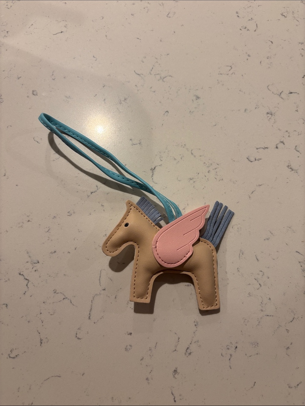 Multicolored Pegasus Bag Charm